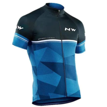 Short Sleeve Cycling Jersey for Biking