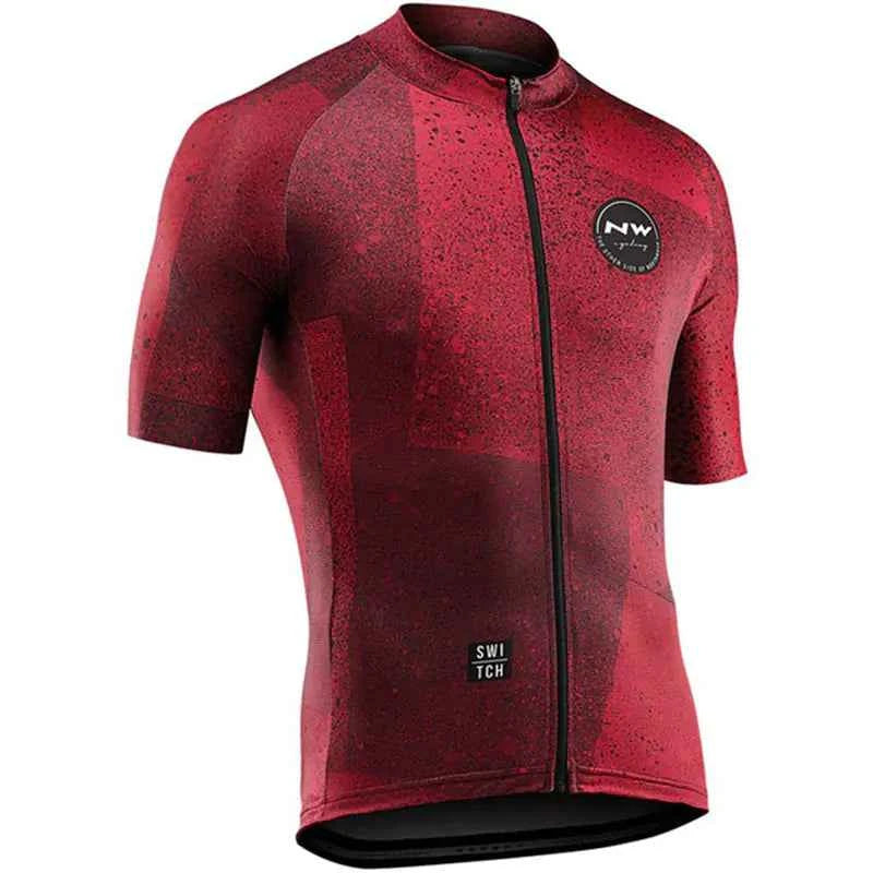 Short Sleeve Cycling Jersey for Biking